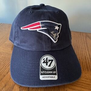 '47 Clean Up Navy Cap with Patriots Logo